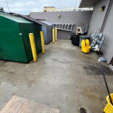 Dumpster Pad Cleaning 7